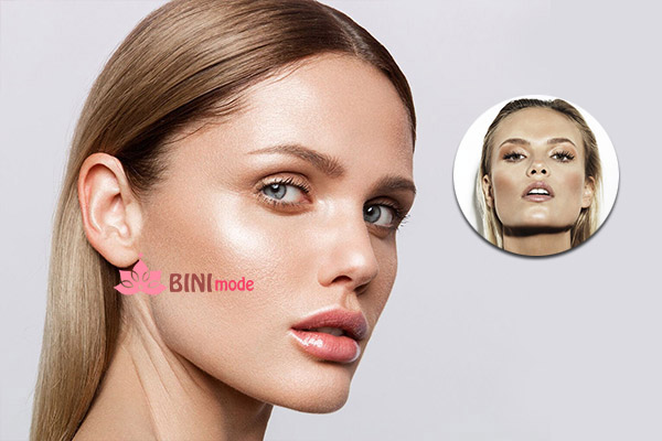 زاویه فک و صورت با تزریق ژل