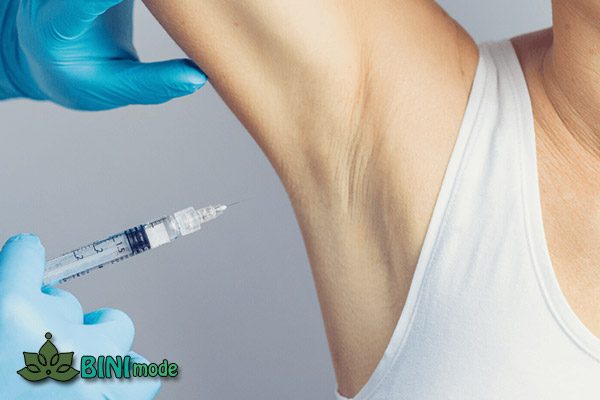 بوتاکس برای کاهش عرق کردن زیر بغل