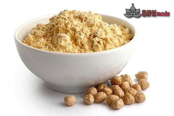 ماسک از بین برنده ی مو با آرد نخود