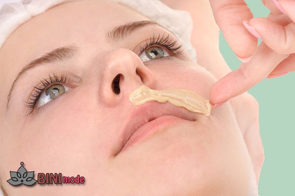 وکس موهای صورت