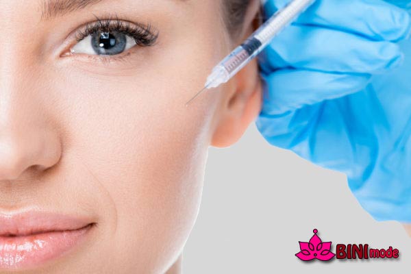 کدام عضلات پیشانی و ابرو هدف سوزن تزریق قرار میگیرند؟