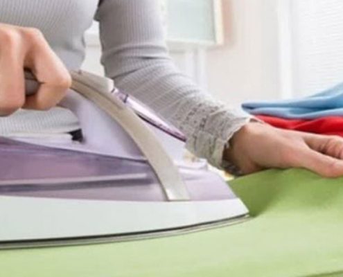 نحوه اتو زدن تیشرت