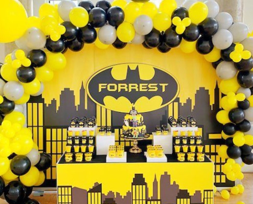 ایده تزیین تم تولد بتمن