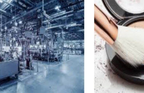 تجهیزات کارخانه تولید محصولات زیبایی