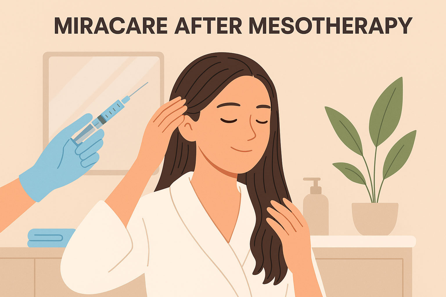 مراقبت بعد از مزوتراپی مو و نکات مهم برای رشد بهتر موها