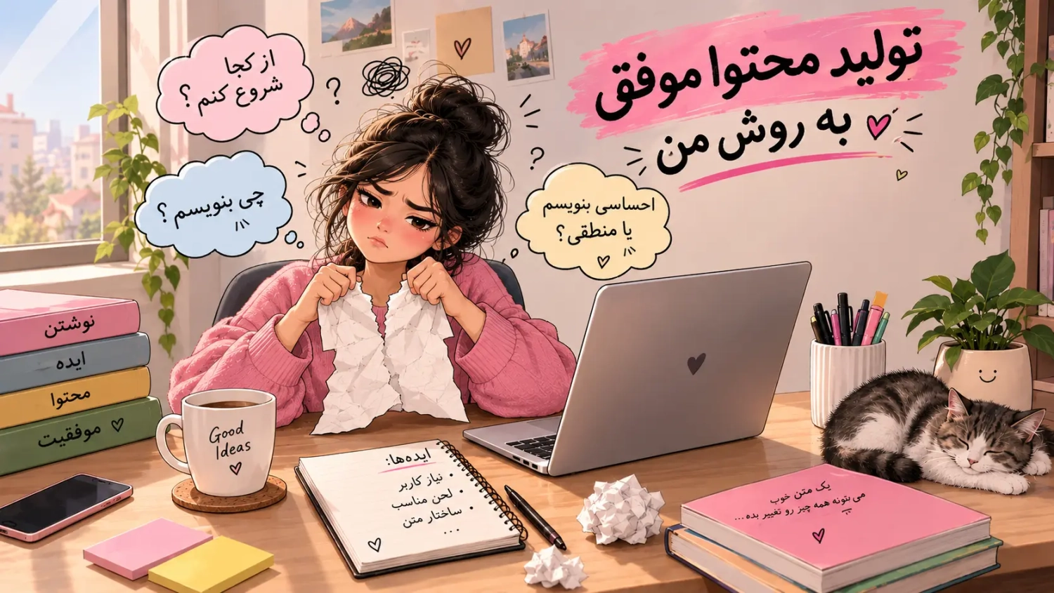 چطور تولید محتوای موفقی داشته باشیم؟ تجربه شخصی من